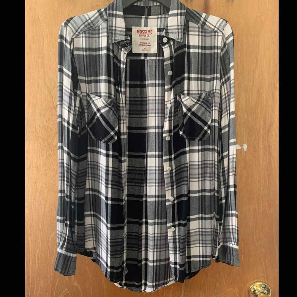Black and White Flannel